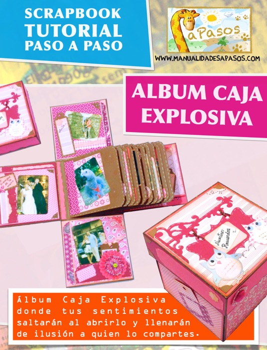 Tutorial Scrapbook - Album Caja Explosiva