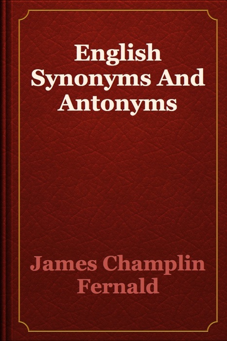 English Synonyms And Antonyms