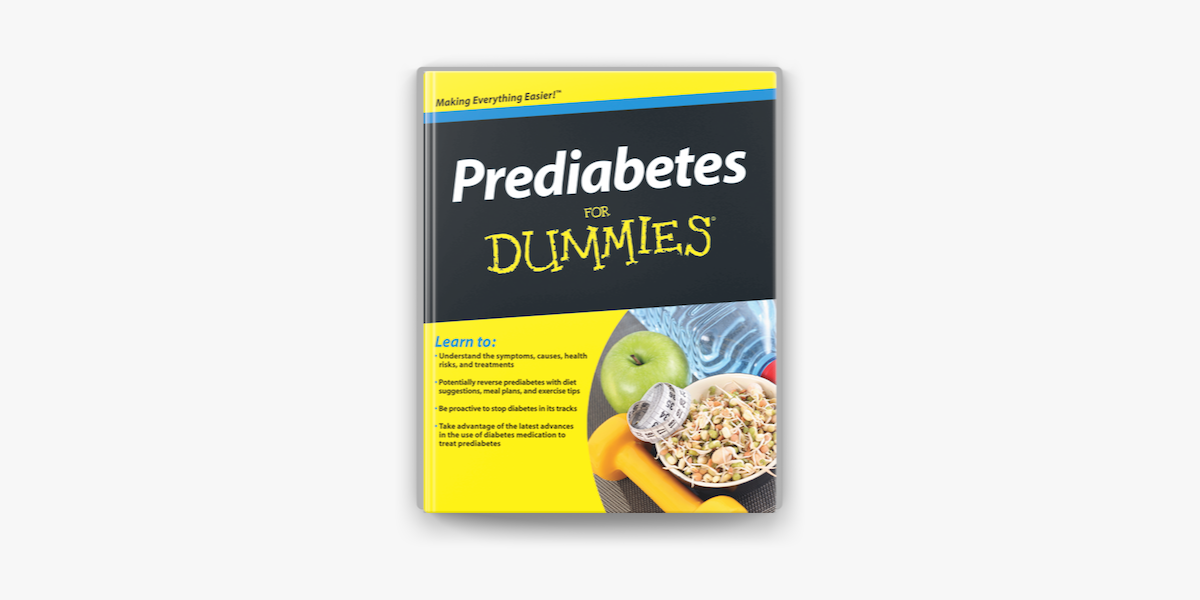 Prediabetes For Dummies On Apple Books