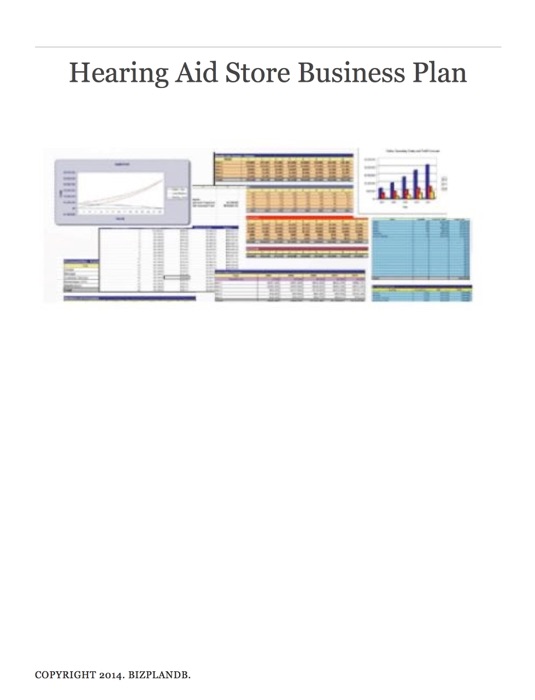 Hearing Aid Store Business Plan