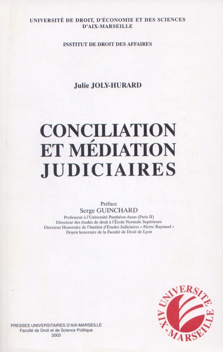 Conciliation et médiation judiciaires