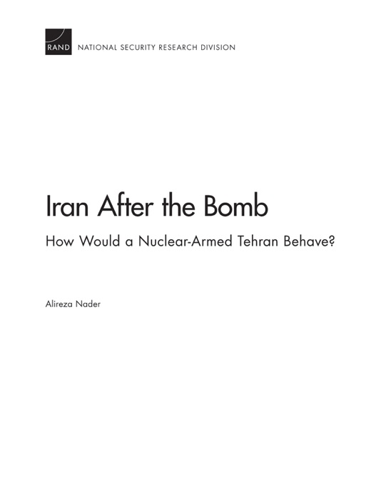 Iran After the Bomb