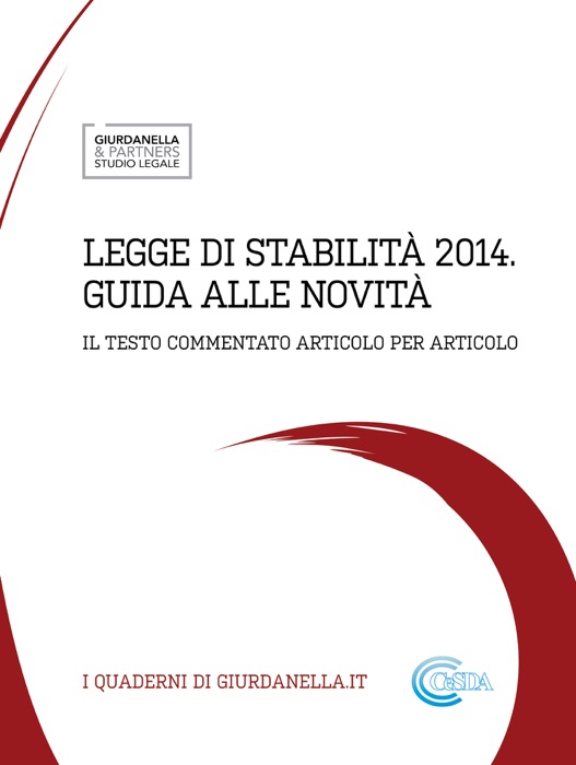 Legge di stabilità 2014 - guida alle novità