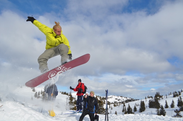 Lær å stå på Snowboard