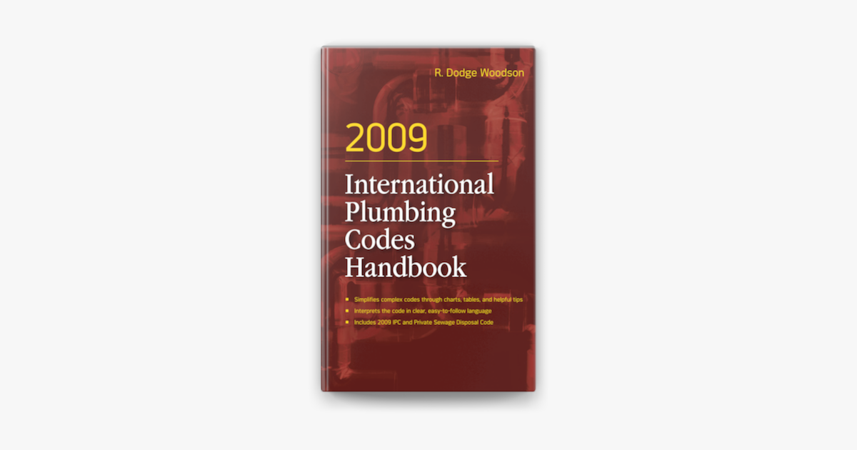 2009 international plumbing code