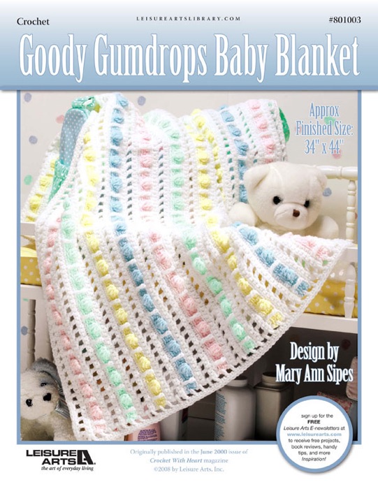 Goody Gumdrops Baby Blanket