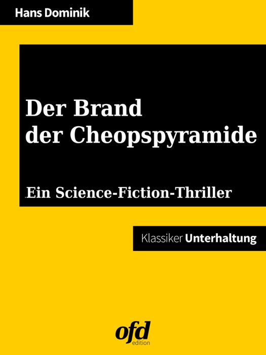 Der Brand der Cheopspyramide