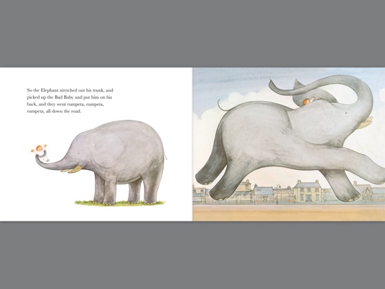 ‎The Elephant and the Bad Baby on Apple Books