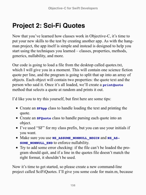 âObjective C for Swift Developers âObjective C for Swift Developers