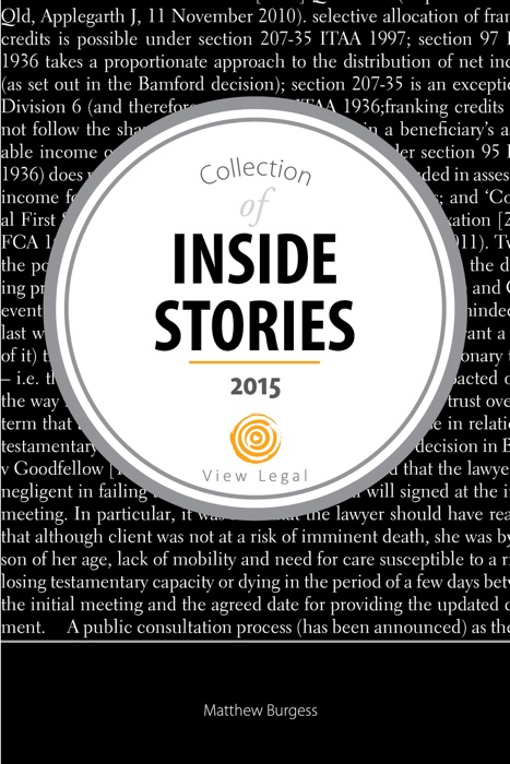 Collection of Inside Stories 2015