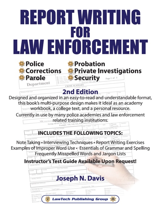 Report Writing for Law Enforcement - 2nd Edition