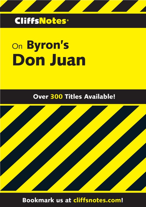 CliffsNotes on Byron's Don Juan