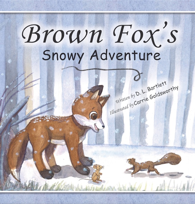 Brown Fox's Snowy Adventure