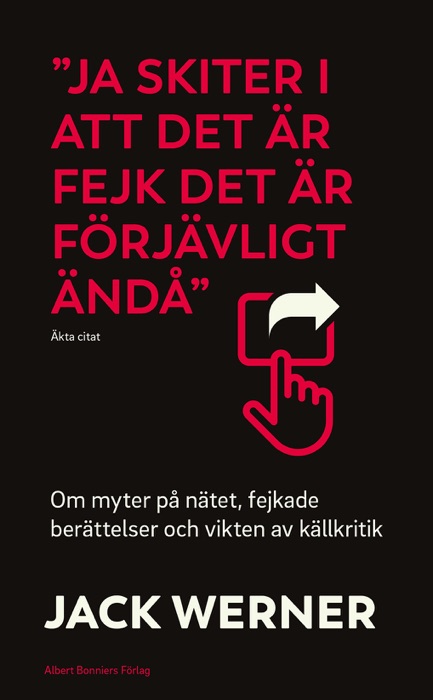 Ja skiter i att det är fejk det är förjävligt ändå