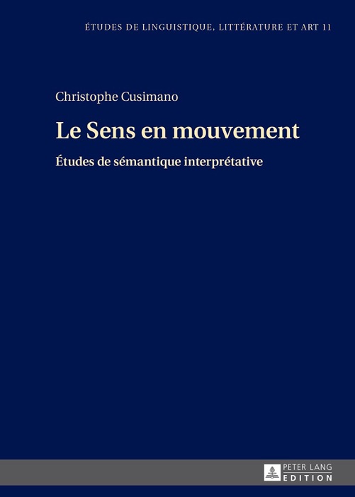 Le Sens en mouvement