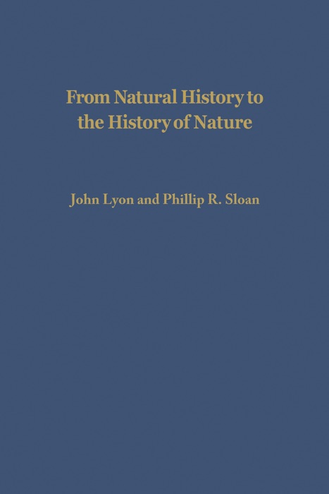 From Natural History to the History of Nature