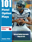 101 Pistol Option Plays - The Spread Option Concepts - James Vint