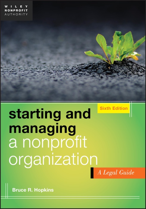 Starting and Managing a Nonprofit Organization