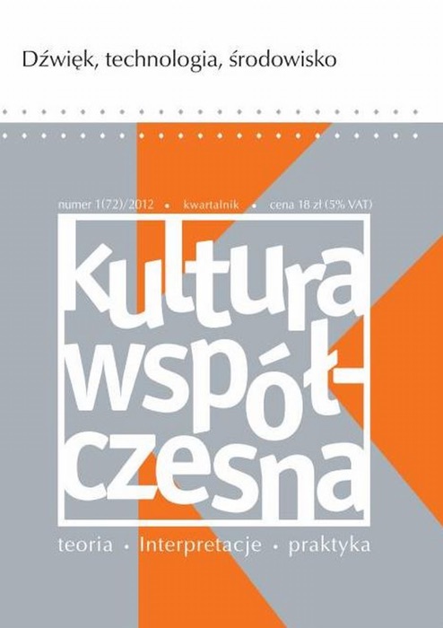 Kultura Współczesna 1/2012