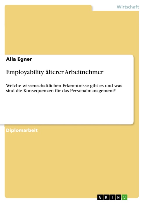 Employability älterer Arbeitnehmer