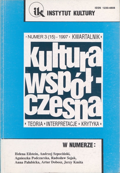 Kultura Współczesna 3/1997