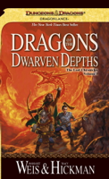 Margaret Weis & Tracy Hickman - Dragons of the Dwarven Depths artwork