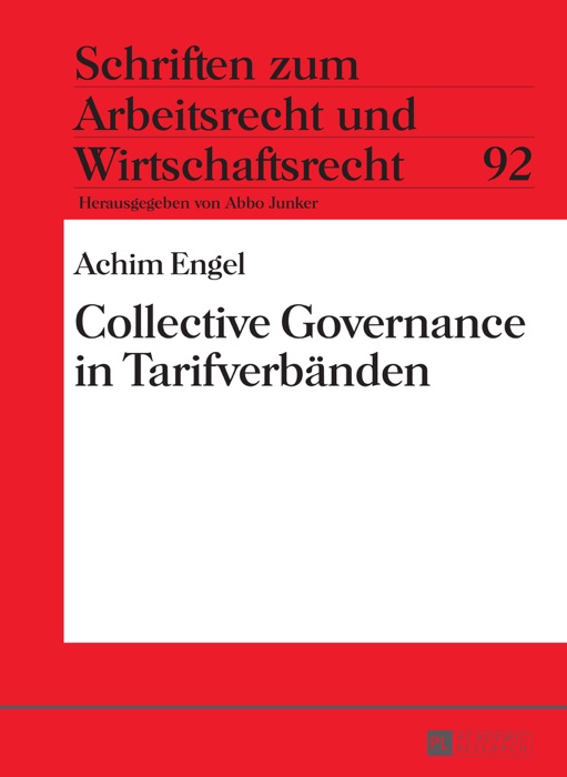 Collective governance in tarifverbänden