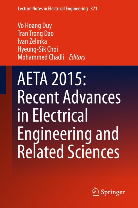 AETA 2015: Recent Advances in Electrical Engineering and Related Sciences