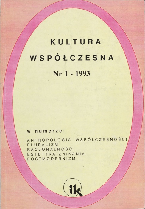 Kultura Współczesna 1/1993