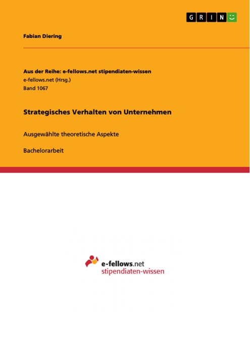 Strategisches Verhalten von Unternehmen