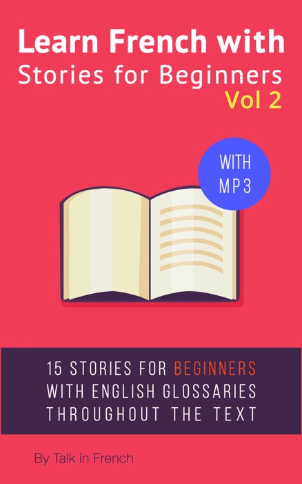 Learn French  with Stories for Beginners Volume 2