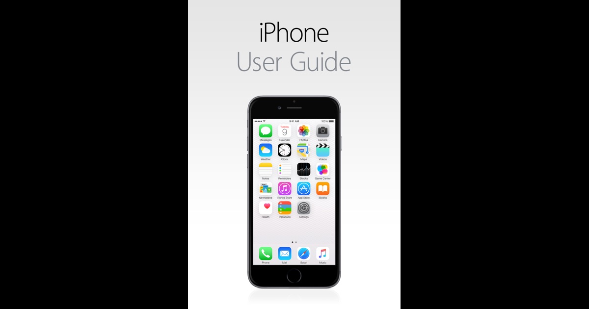 iPhone User Guide for iOS 8.4 by Apple Inc. on iBooks