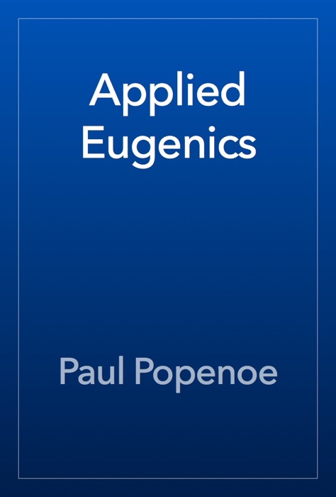 Applied Eugenics