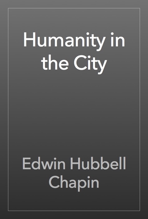 Humanity in the City