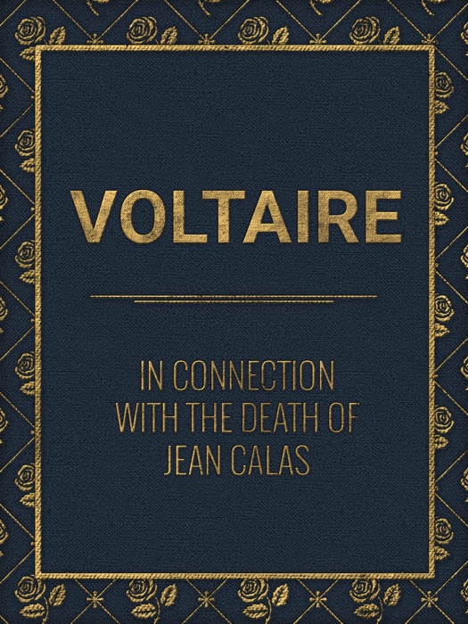 In Connection with the Death of Jean Calas