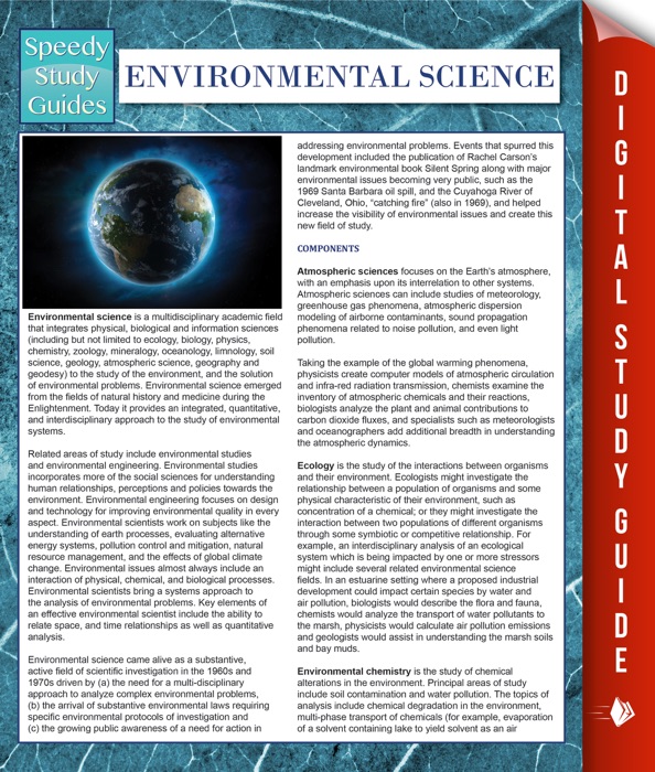 Environmental Science (Speedy Study Guides)