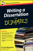 Carrie Winstanley - Writing a Dissertation For Dummies artwork