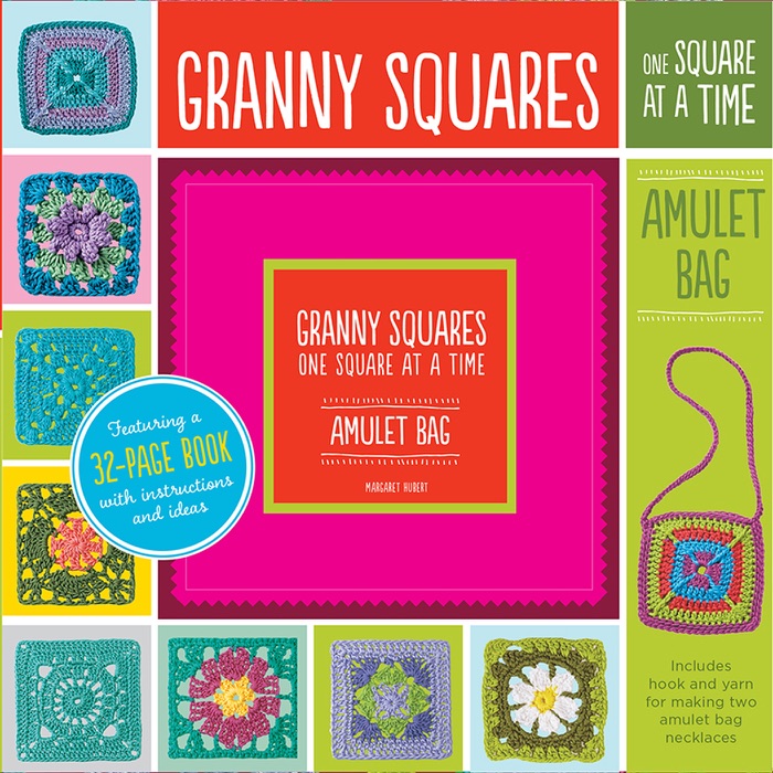 Granny Squares, One Square at a Time / Amulet Bag