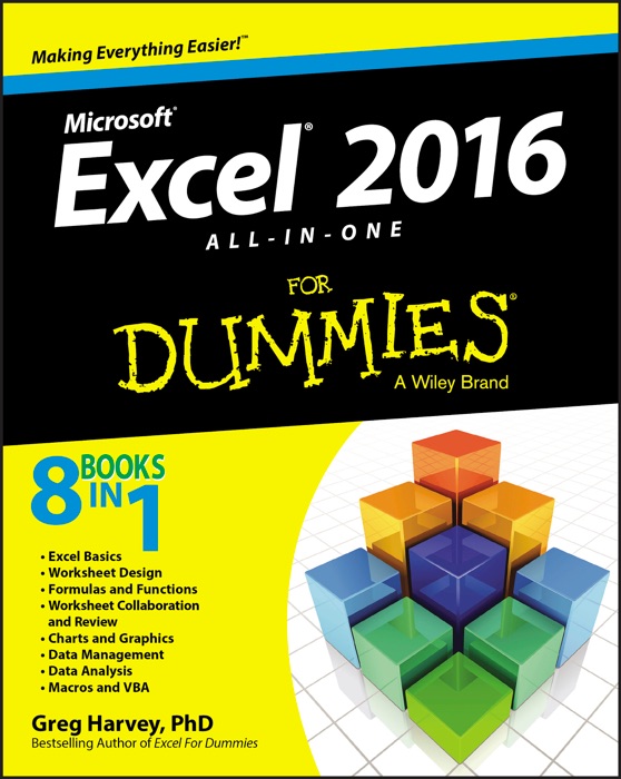 Excel 2016 All-in-One for Dummies