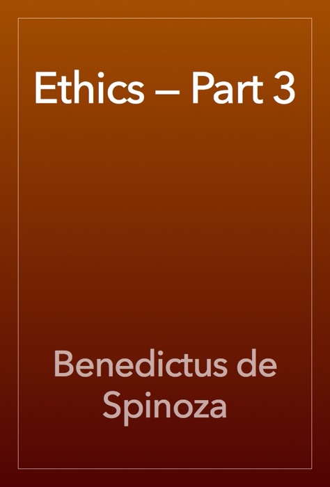 Ethics — Part 3