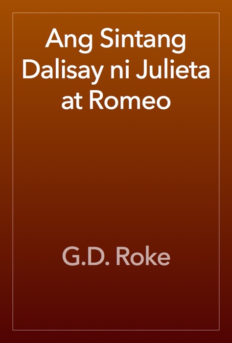 Ang Sintang Dalisay ni Julieta at Romeo