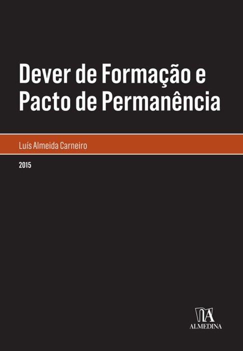 Dever de Formação e Pacto de Permanência