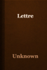 Lettre - Unknown