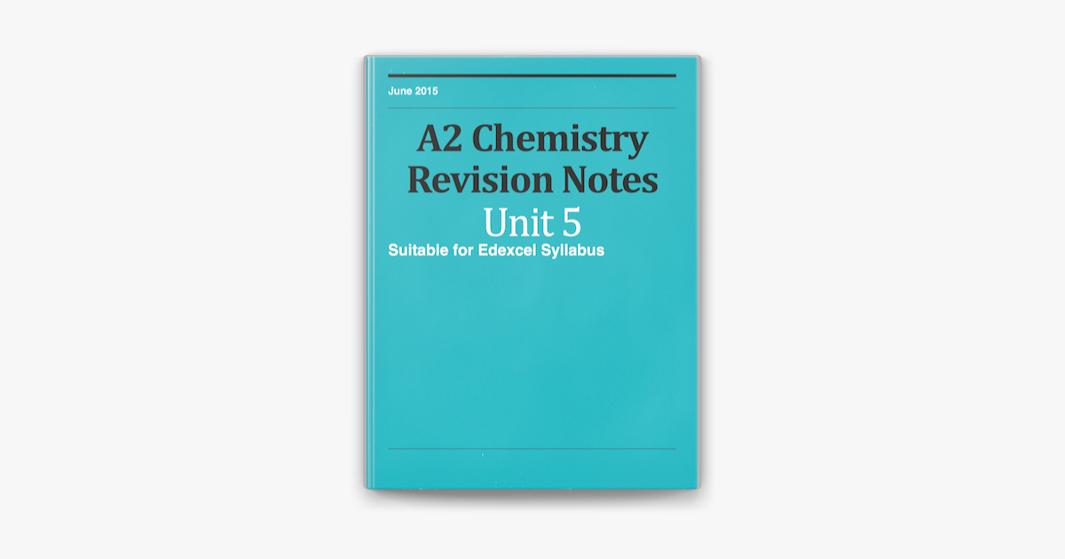 A2 Level Chemistry Unit 5 Revision Notes En Apple Books a2-level-chemistry-unit-5-revision-notes-en-apple-books