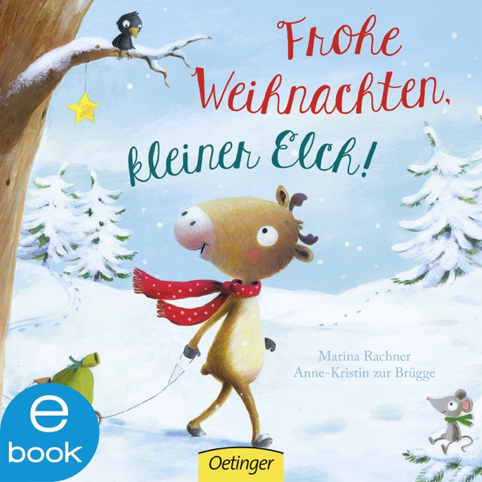 Frohe Weihnachten, kleiner Elch!