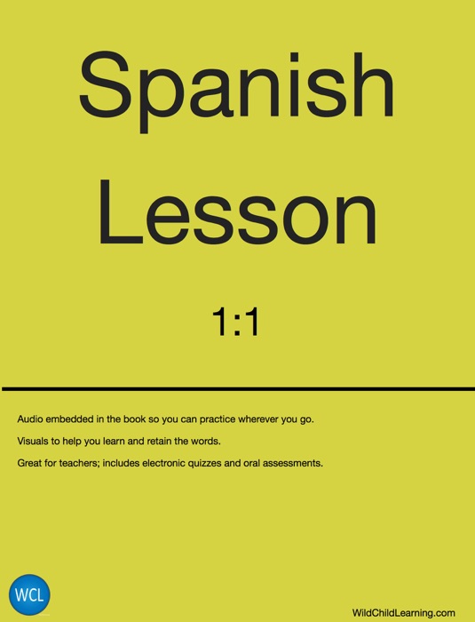 Spanish Lessons 1:1