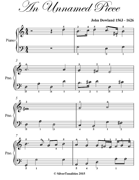 An Unnamed Piece