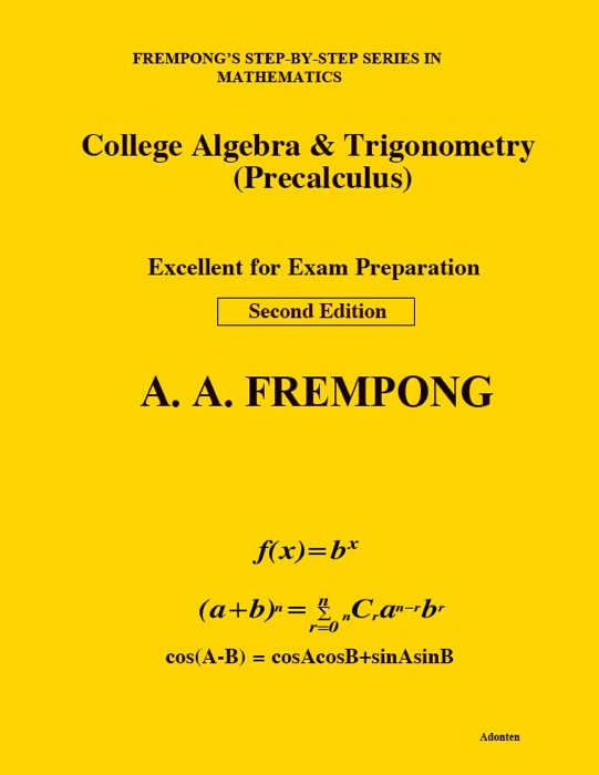 College Algebra & Trigonometry