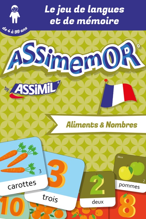 Assimemor – Mes premiers mots français : Aliments et Nombres