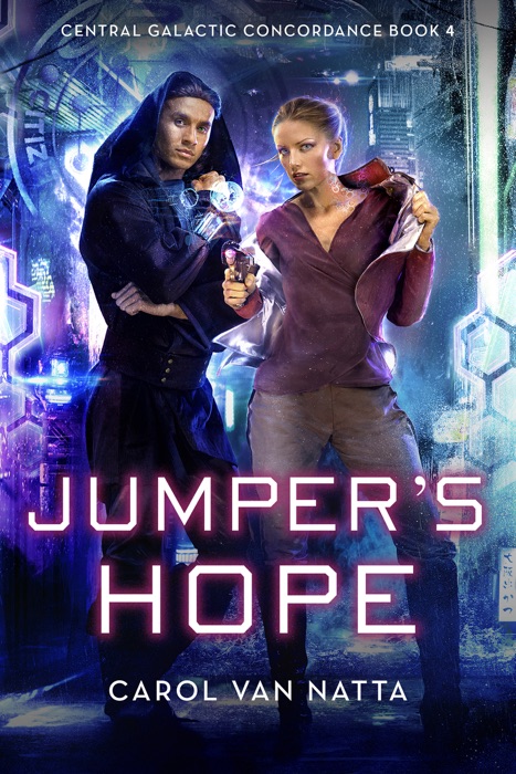 Jumper's Hope, A Scifi Space Opera Romance with Intrigue, Psychics, and Cyborgs